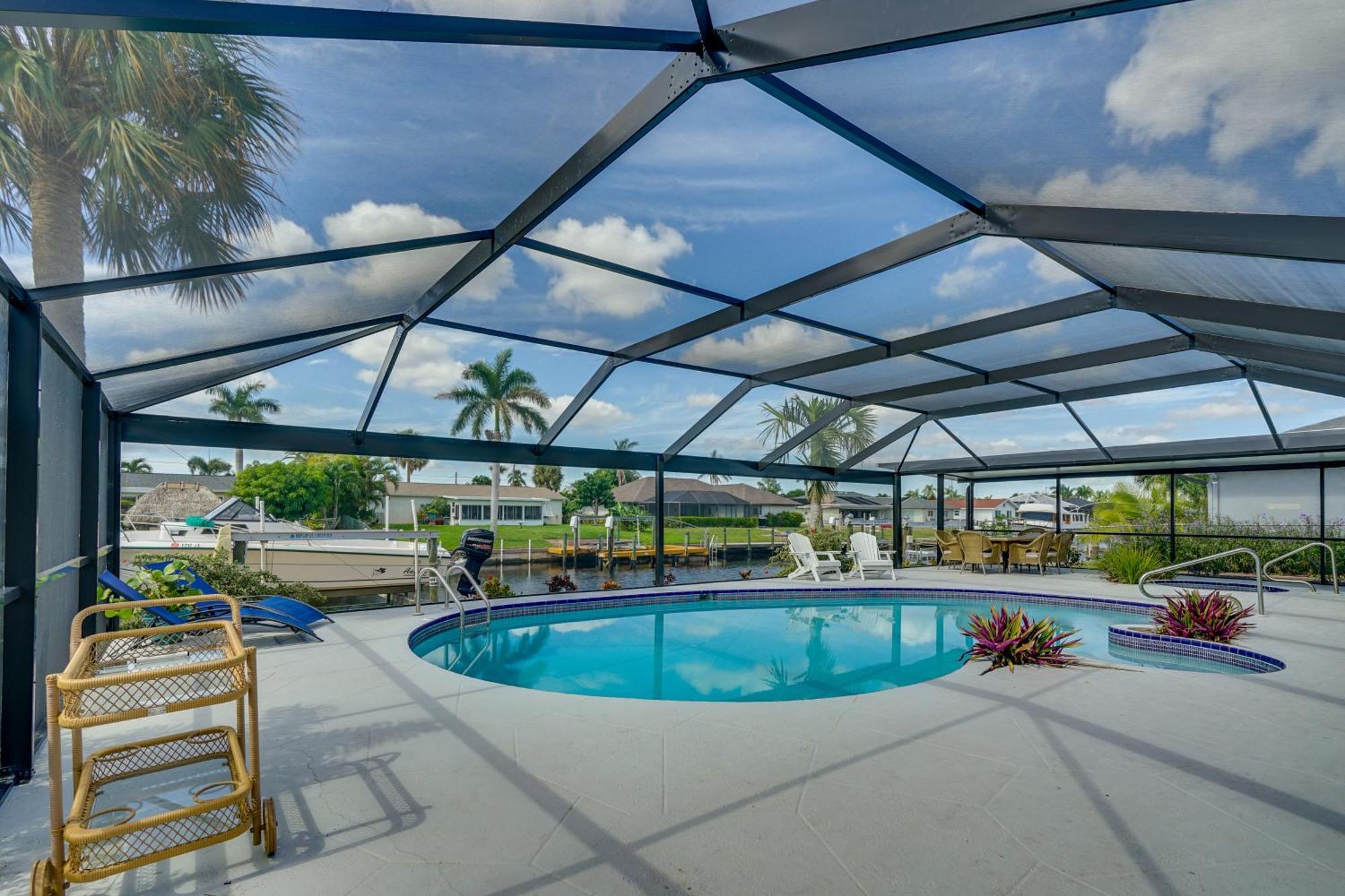 Beachy Cape Coral Home - Swim, Fish, Boat! Zewnętrze zdjęcie